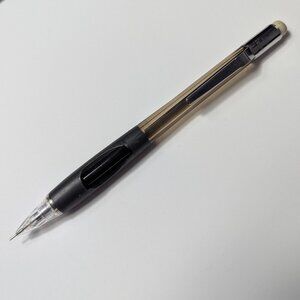 Vintage Pentel Japan PD345 Quicker Clicker Transparent Mechanical Pencil 0.5mm